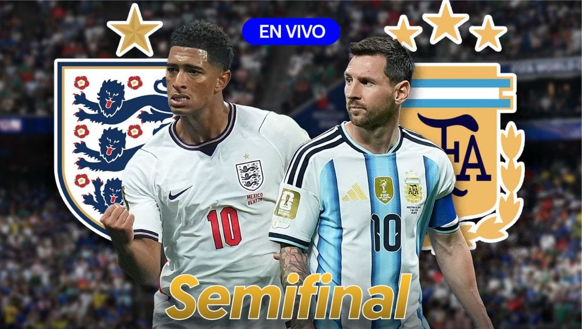 Argentina vs. Inglaterra EN VIVO: Minuto a Minuto de la segunda semifinal del Mundial 2026