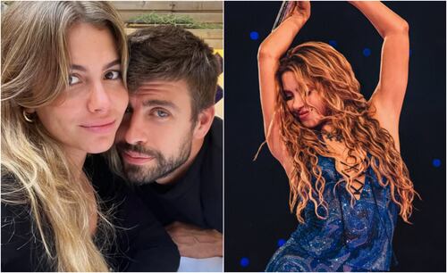 Captan a Piqué y Clara Chía en EU, a unos días de la final del Mundial, donde Shakira se presentará