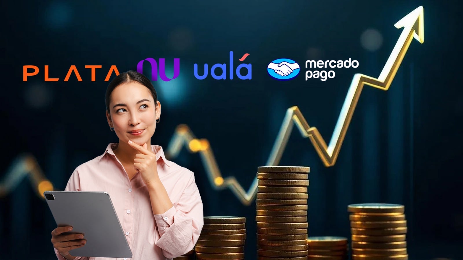 Cobra intereses: Top 8 de cuentas con rendimientos ALV (a la vista) para poner a trabajar tu dinero