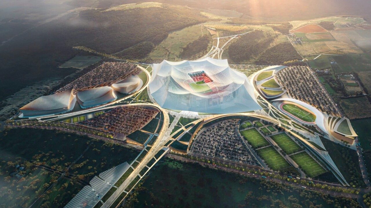 El estadio de 115,000 asientos que Marruecos construye para ganar la final del Mundial 2030