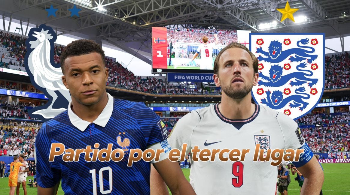 Francia vs. Inglaterra HOY EN VIVO: ¿Dónde y a qué hora ver el partido por el tercer lugar del Mundial?