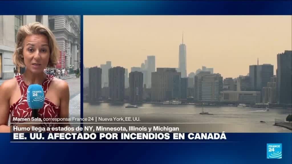 Informe desde Nueva York: humo por incendios en Canadá llega a Estados Unidos