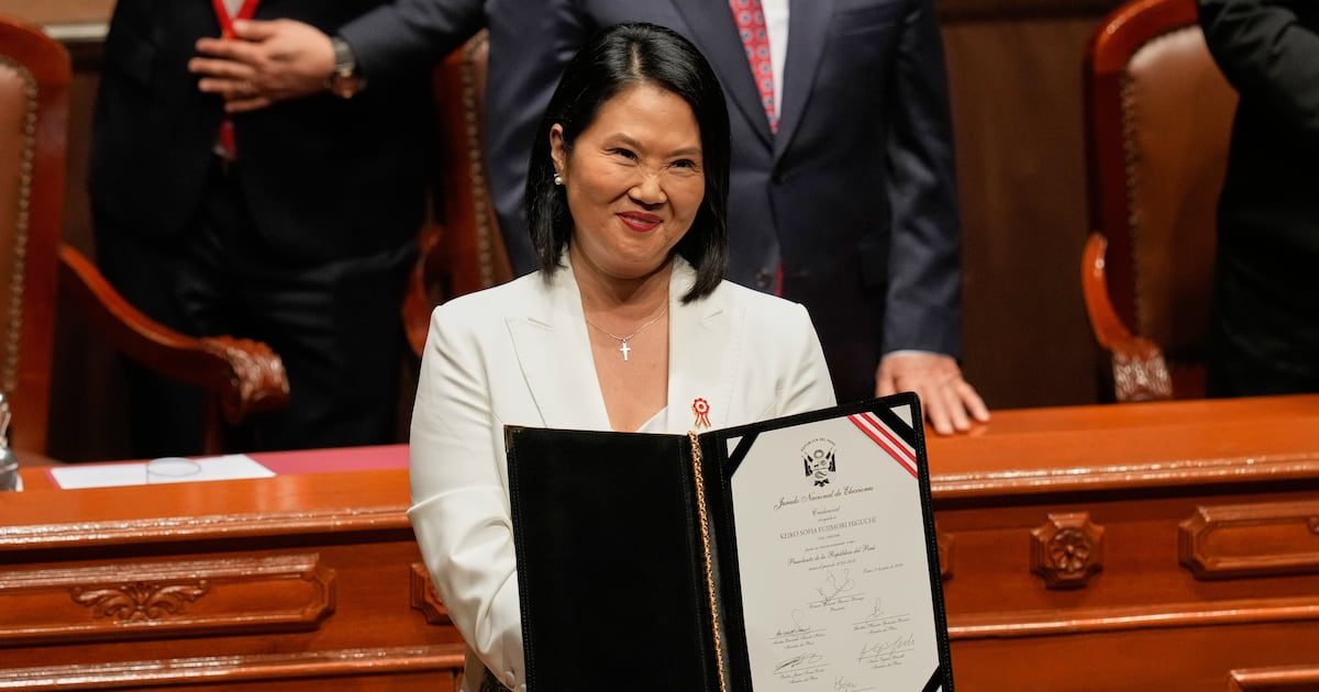 Keiko Fujimori asume HOY la Presidencia de Perú; es el noveno cambio de mandatario en 10 años