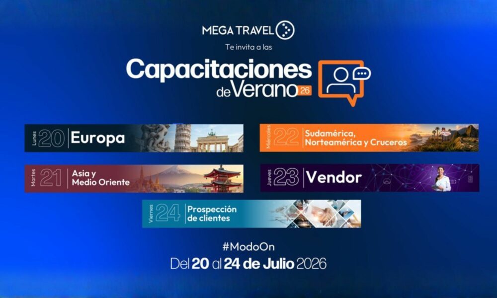 Mega Travel capacita al trade con #ModoOn