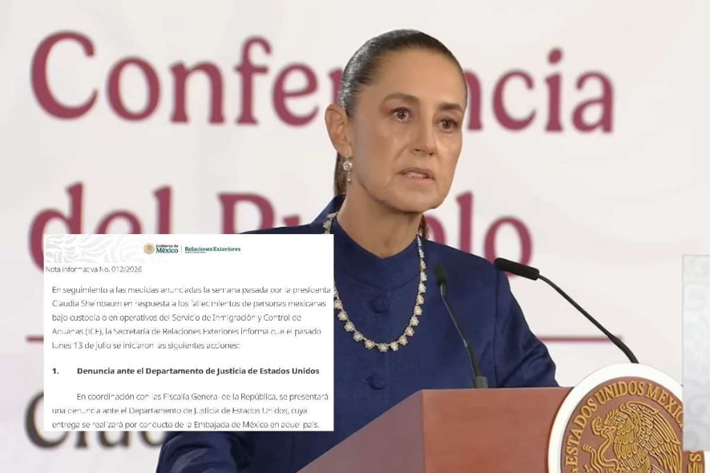 México inicia acciones legales en USA por la muerte de migrantes mexicanos en casos relacionados con ICE