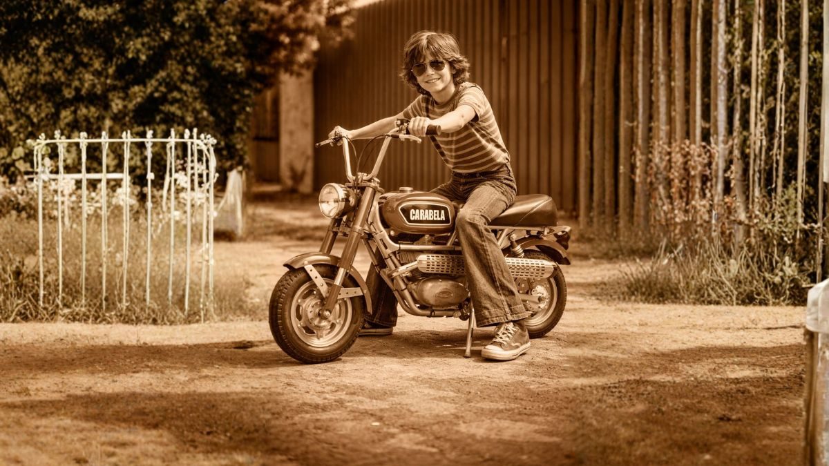 Moto Carabela Mini 100, el juguete de los niños ricos de los 70