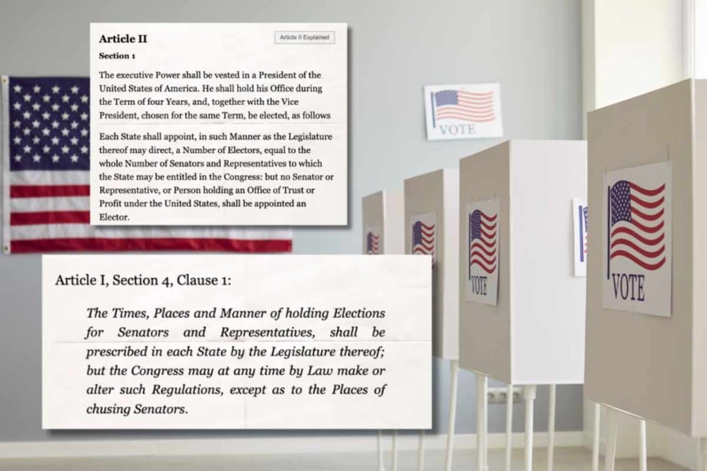 ¿Por qué los estados administran las elecciones federales en Estados Unidos?