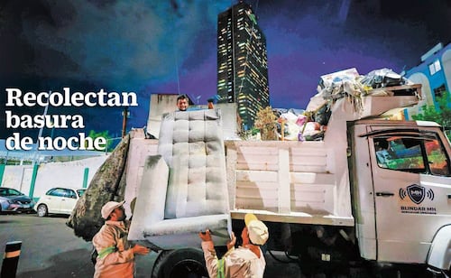 Recolectan basura de noche en Ecatepec y Miguel Hidalgo; opción para vecinos