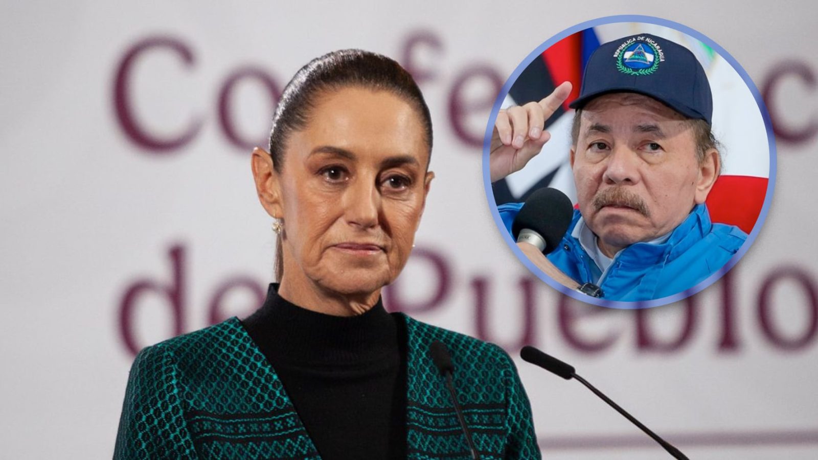 Sheinbaum evita condenar a Daniel Ortega por cancelar elecciones: ‘Lo que decida el pueblo de Nicaragua’