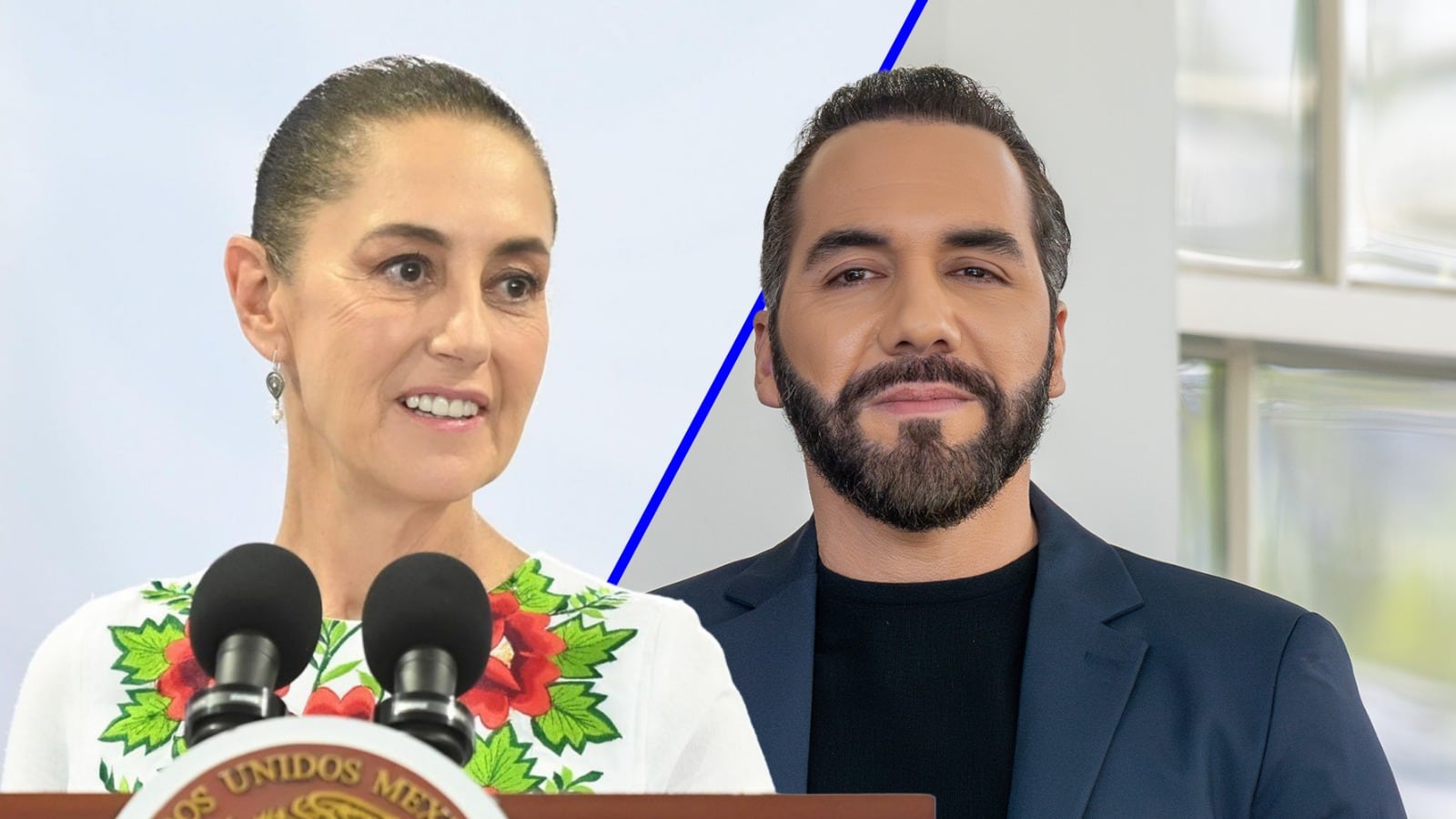 Sheinbaum y Bukele, los ‘más queridos’: Así encabezan la aprobación ciudadana en sus países