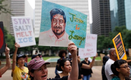 Testigos contradicen la versión del ICE; aseguran que Lorenzo Salgado no intentó atropellar a un agente en Houston