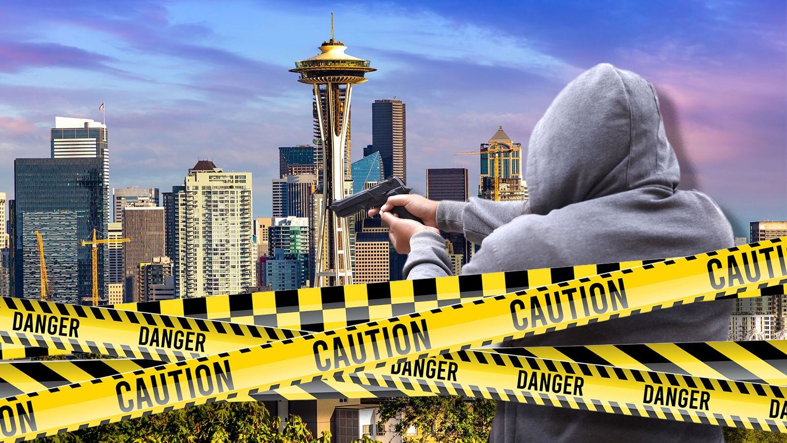 Tiroteo en centro de Seattle deja 2 muertos y 5 heridos: Policía captura a presunto atacante
