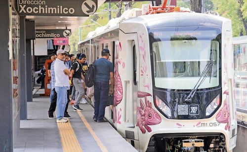 Tren ligero suspende servicio de Estadio Azteca a Xochimilco por falla en catenaria; habilitan servicio de apoyo RTP