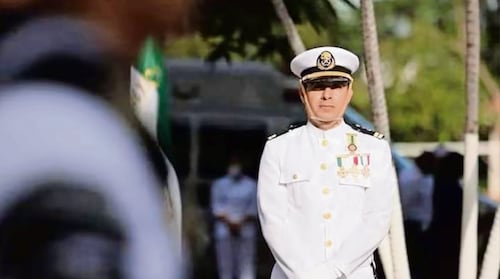 Vicealmirante Farías quiere llevar proceso por huachicol fiscal en fuero militar; impugna negativa de amparo