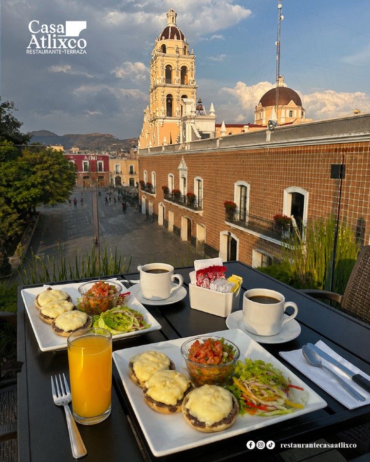 Cafeterías con terrazas en Atlixco para disfrutar café y vistas