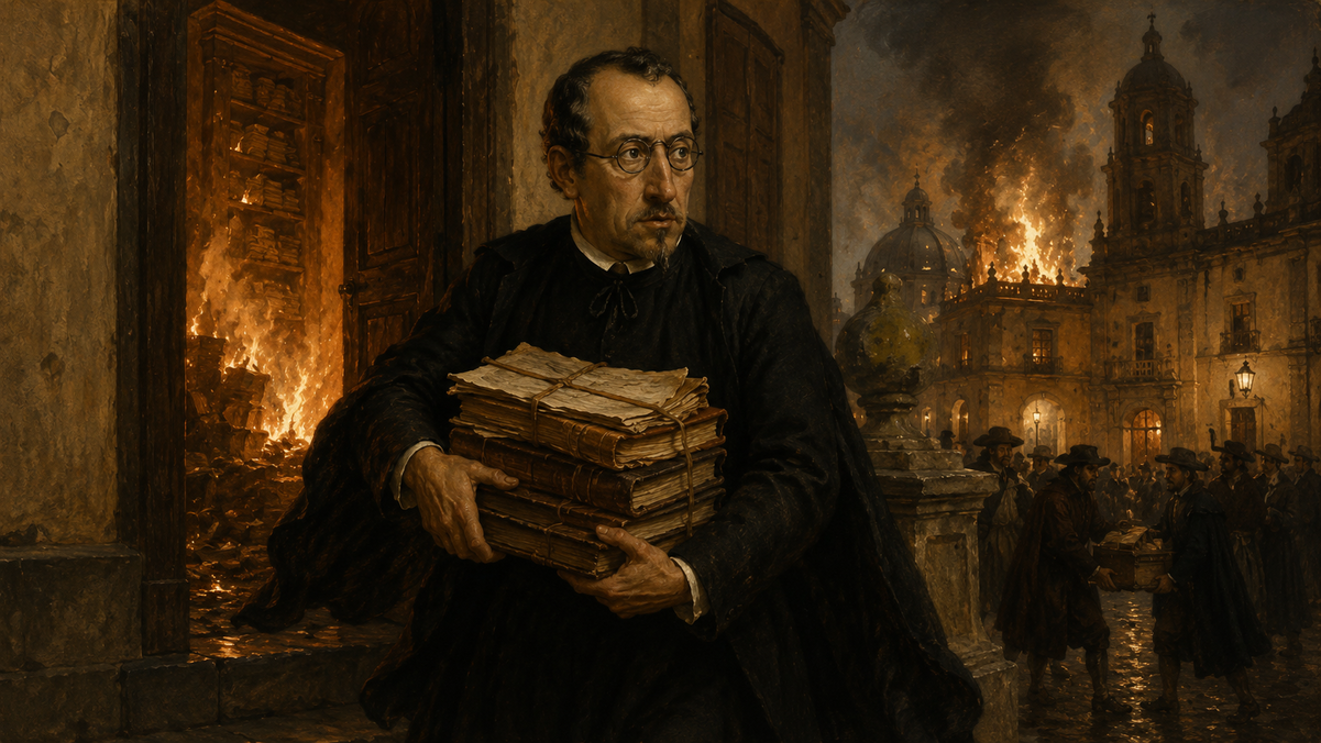 Carlos de Sigüenza y Góngora, el hombre que salvó el archivo de la Ciudad de México