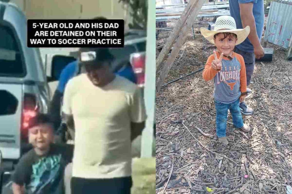 Deportan a México a Liam Tadeo y a su papá; ya están en Guanajuato