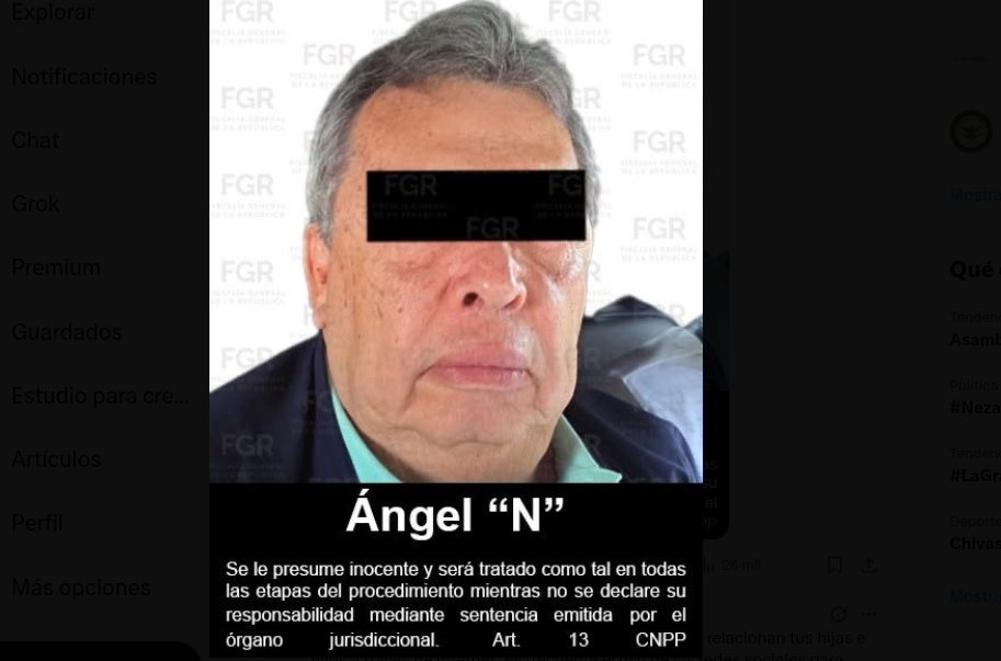 Detiene la FGR al exgobernador de Guerrero, Ángel Aguirre, por el caso Ayotzinapa