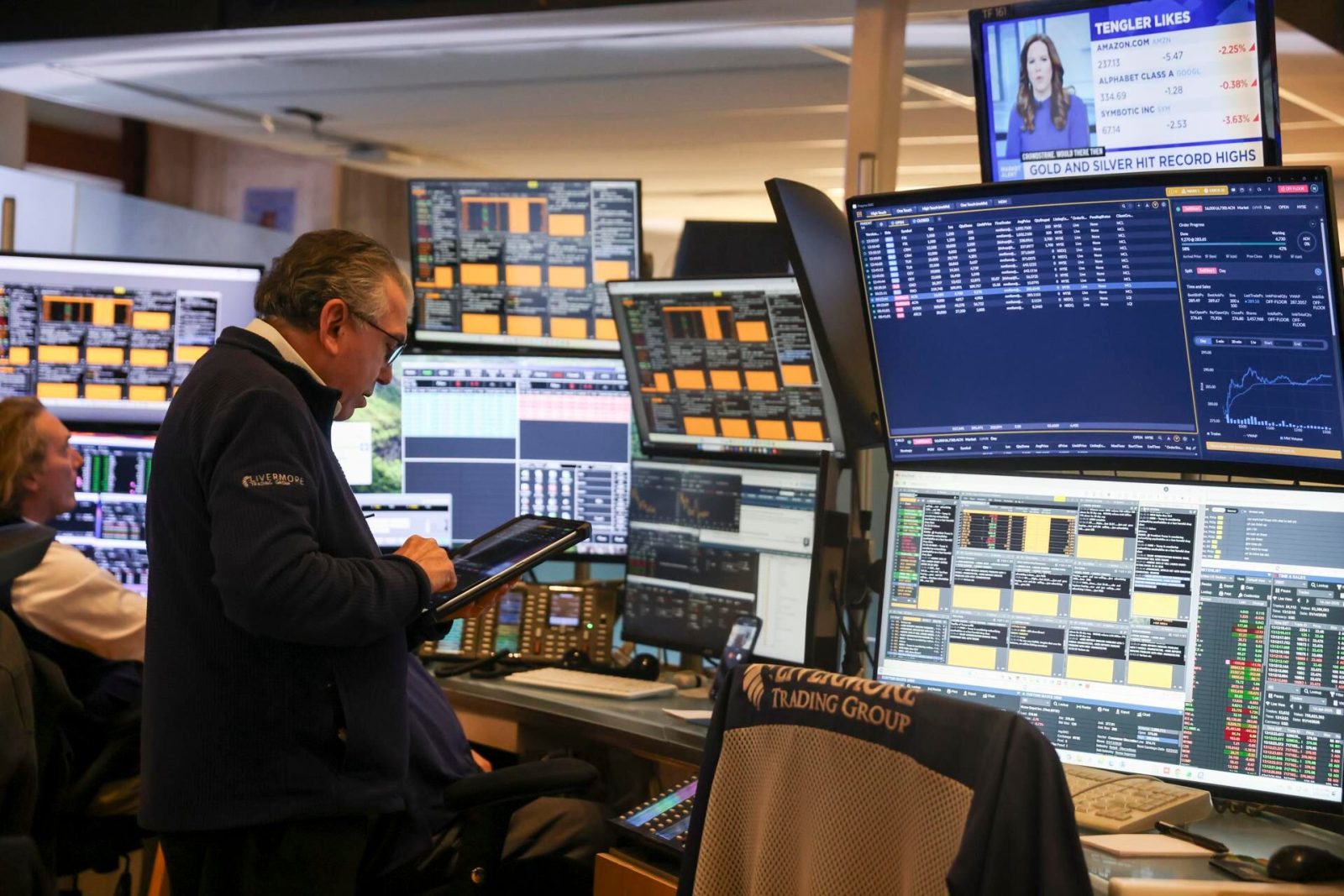 Dow Jones alcanza máximo histórico ante menor nerviosismo por guerra en Irán