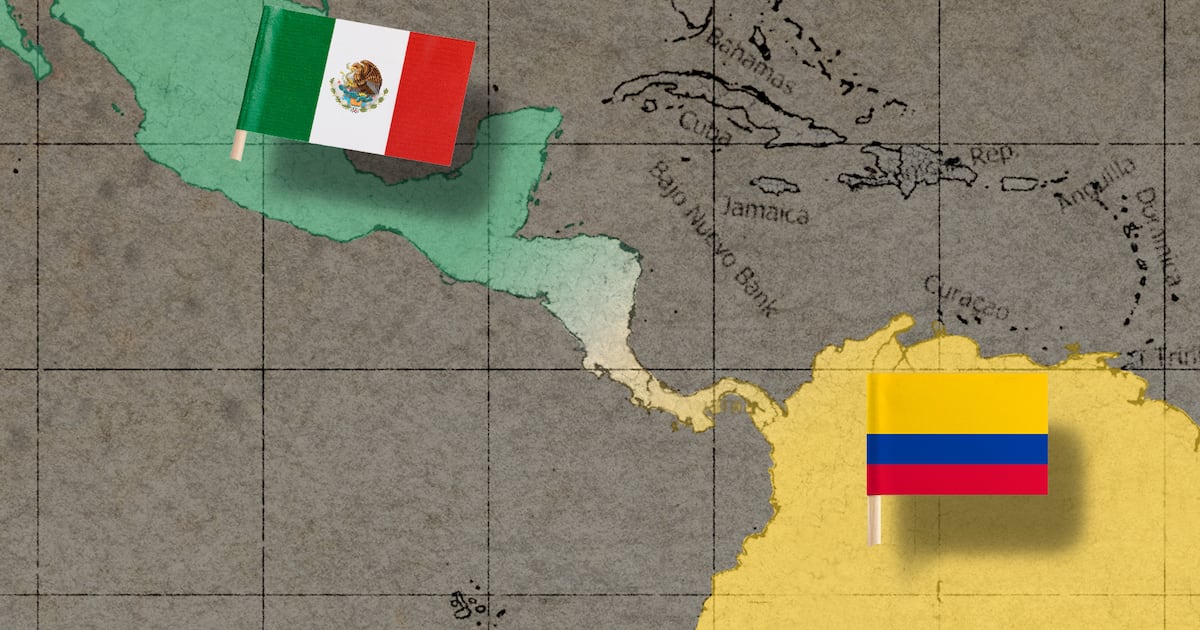 En los años 1800: Así era la frontera de México y Colombia, ¿por qué dejaron de ser vecinos?
