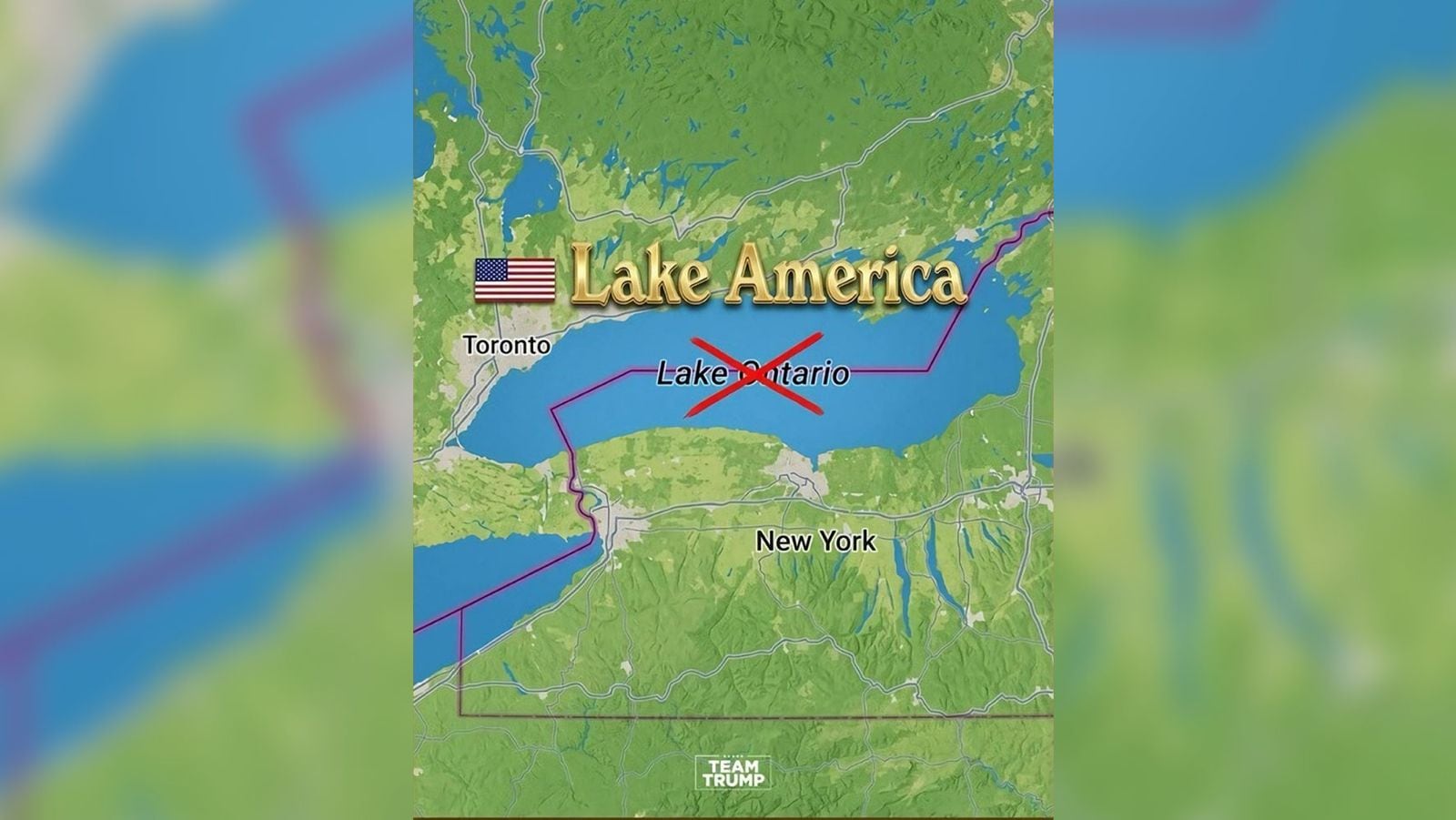 Google le cumple el capricho a Donald Trump: Cambia nombre del Lago Ontario en EU