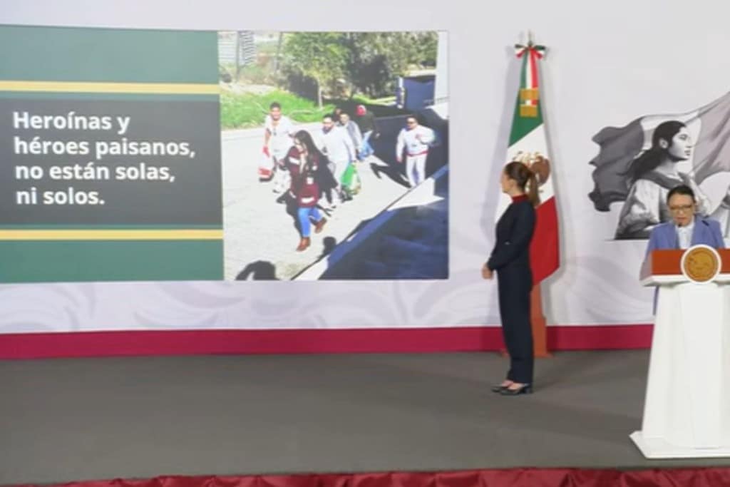 “Hay recursos suficientes para atender a los paisanos”: Sheinbaum sobre el programa México te abraza