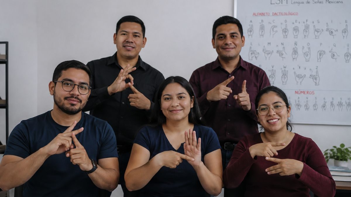 Lengua de Señas Mexicana (LSM), unica en describir a las personas por características físicas y otros datos interesantes