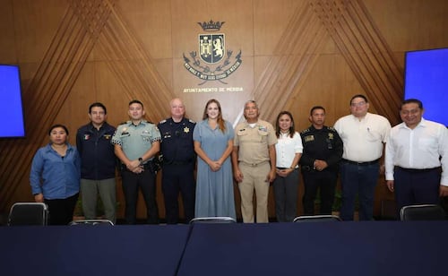 Mérida ocupa quinto lugar nacional en confianza policial; alcaldesa destaca estrategia de seguridad