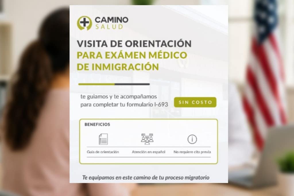 ¿Necesitas un examen médico para tu trámite migratorio en USA? “Camino salud” te ayuda a prepararte