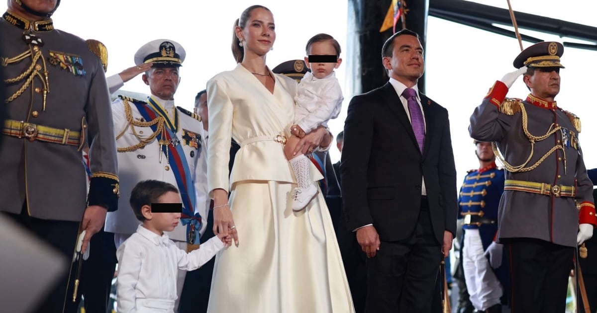 Primera dama de Ecuador pierde el tercer hijo que esperaba junto al presidente Daniel Noboa