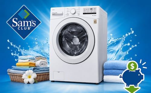 Sam's Club rebaja lavadora LG de 20kg con descuento de locura; ahorra más de 3 mil pesos