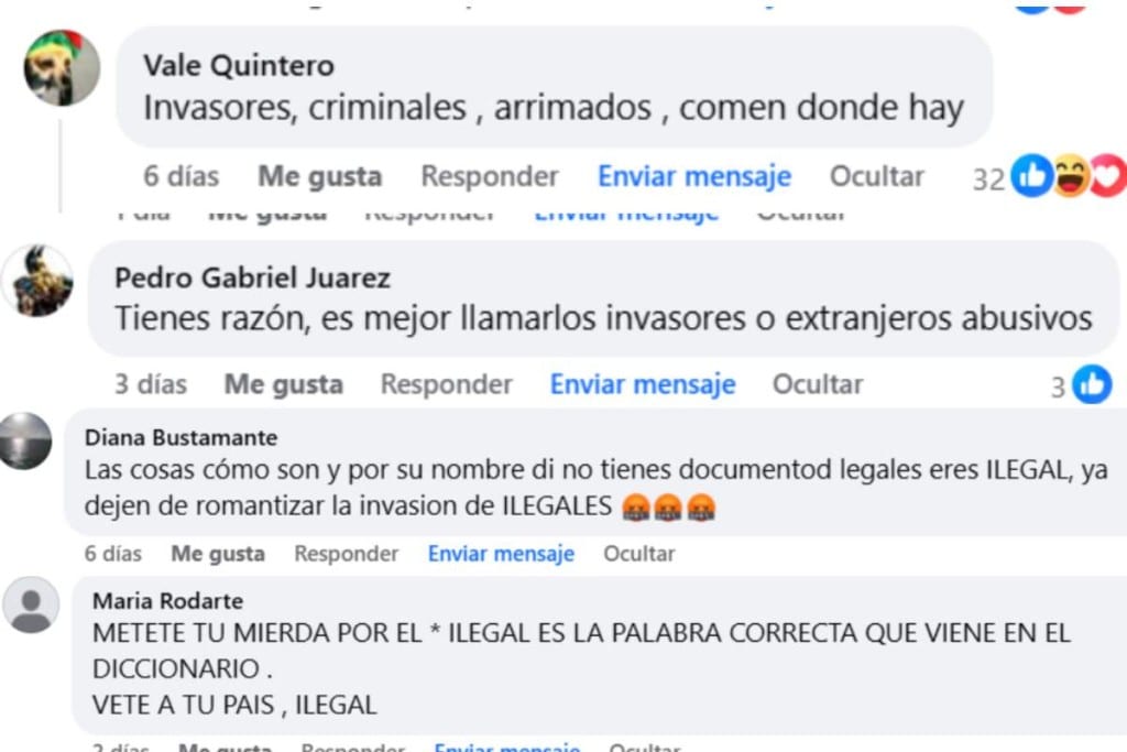 “Son ilegales”: crecen los comentarios xenófobos de mexicanos contra migrantes en redes