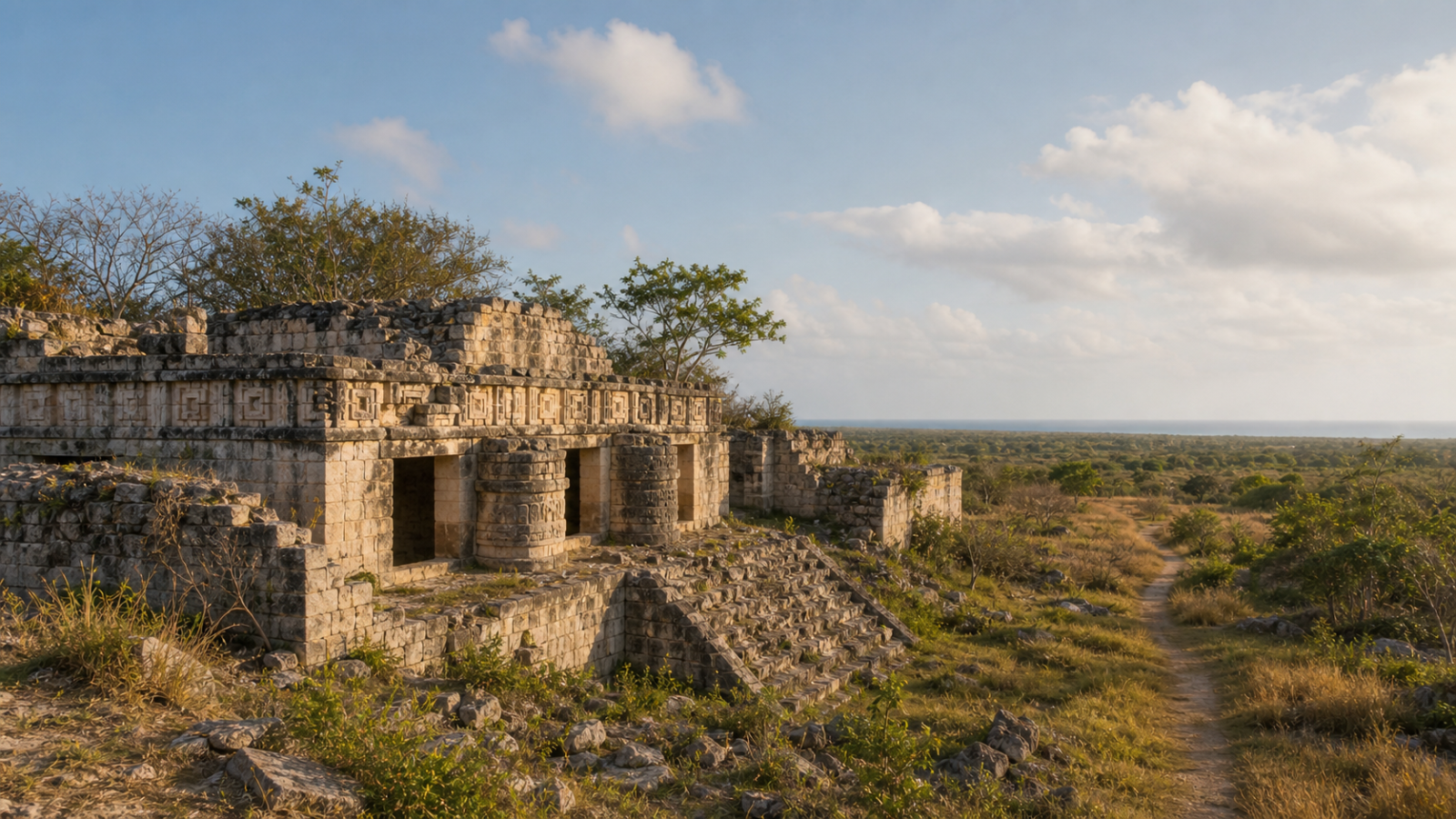 Xcalumkín, la ciudad maya que conectó la tierra y el mar