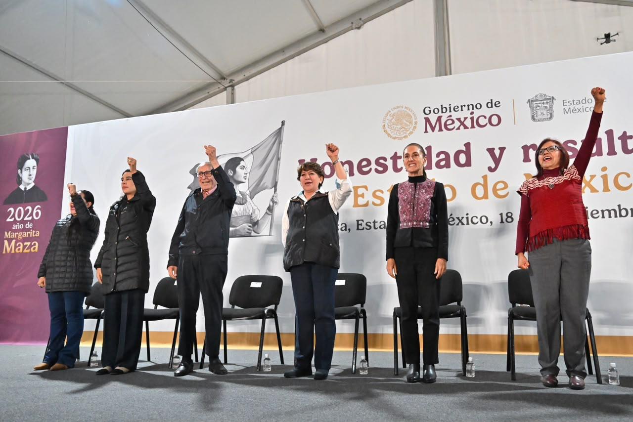 2 millones 100 mil estudiantes mexiquenses reciben apoyo para estudiar: Sheinbaum