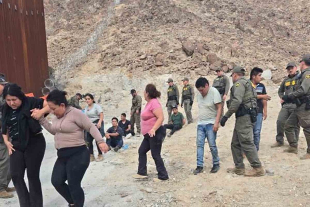 Agentes fronterizos detienen a 31 migrantes en Otillo tras ser abandonados