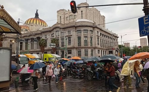 Alerta amarilla en CDMX por lluvias fuertes y granizo; estas son las alcaldías afectadas