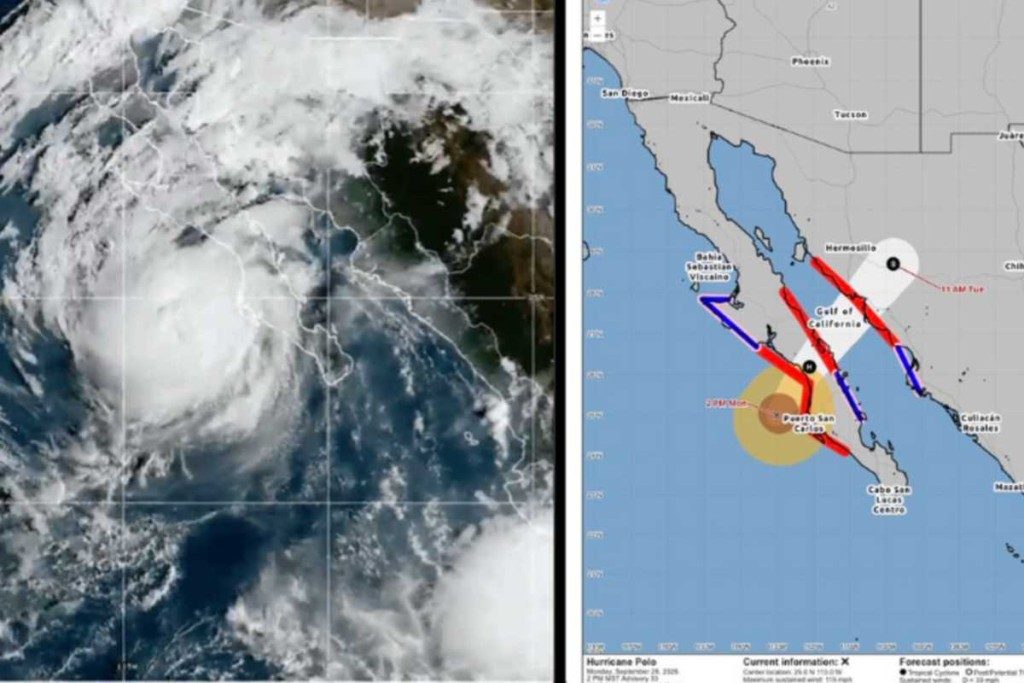 ¡Alerta! Huracán Polo tocará en Baja California Sur; activan apoyos