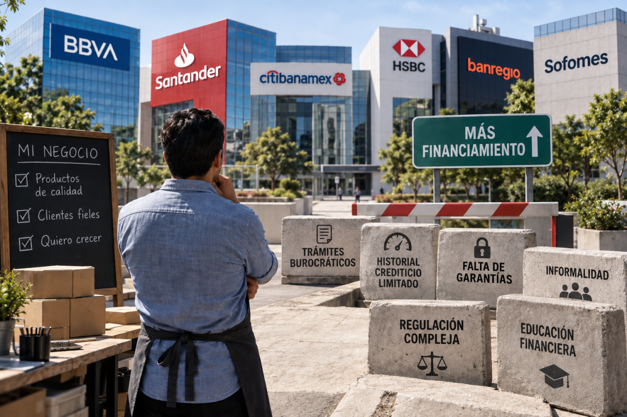 Bancos y Sofomes tienen liquidez, pero las pymes pisan el freno al crédito