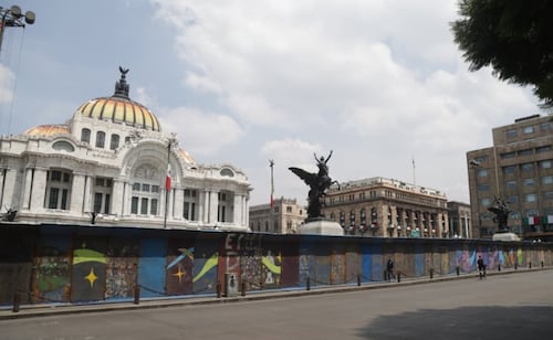Bellas Artes cambia su acceso y es blindado ante próximas marchas estudiantiles