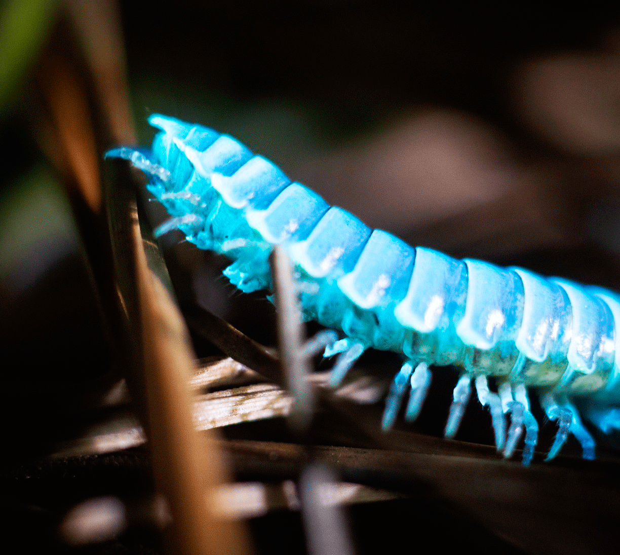 Bosque fluorescente en Cadereyta: ¿qué hace brillar la noche?