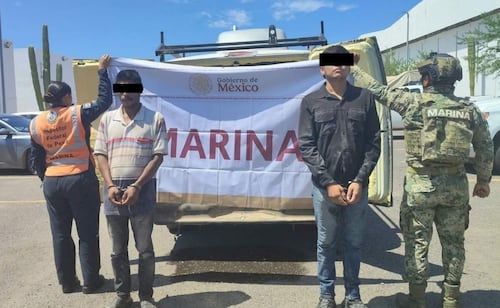 Caen dos con tres toneladas de almeja chocolata en veda en Baja California Sur; les aseguran 200 pastillas de fentanilo