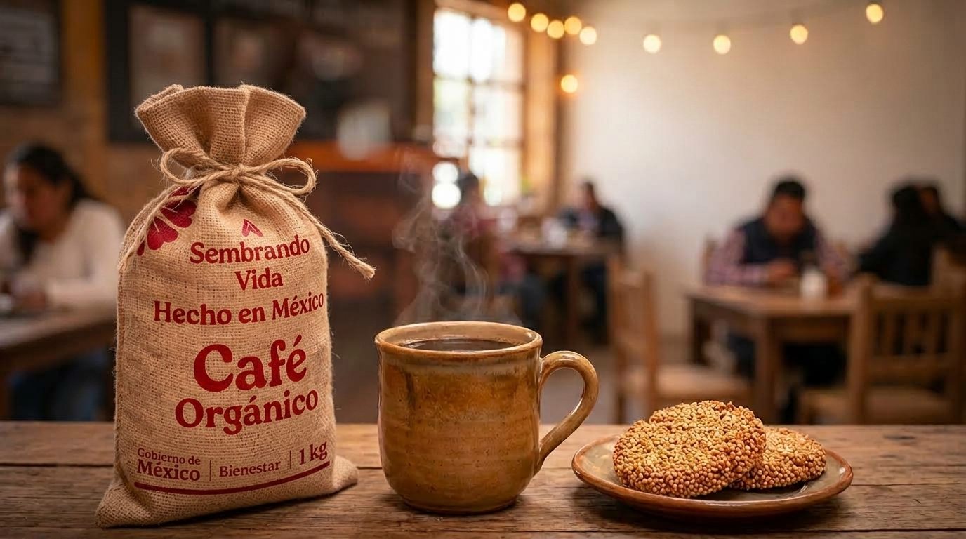 Cafetería del Bienestar, la sucursal que promete café barato y de calidad