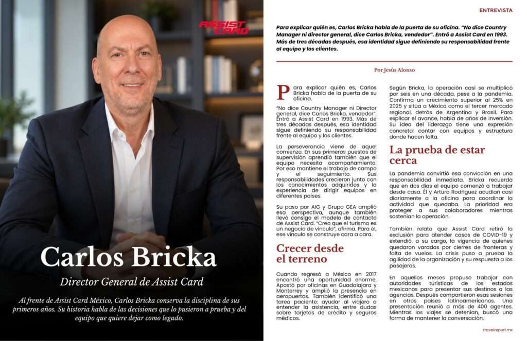 Carlos Bricka: Assist Card