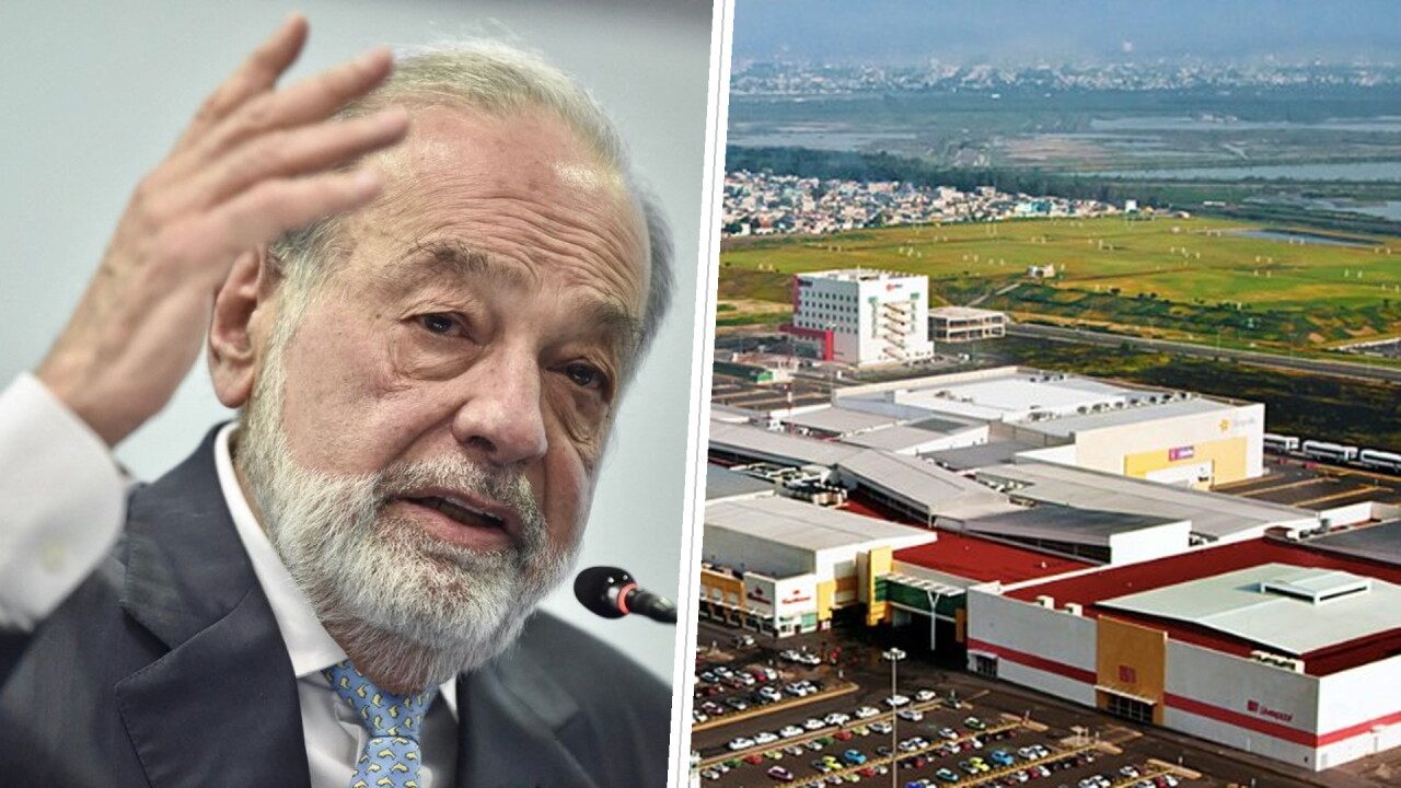 Carlos Slim convirtió un basurero del Edomex en plaza comercial, hospital y centro deportivo