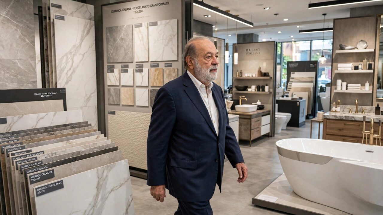 Carlos Slim también vendía pisos, losetas y muebles para baño; se deshizo del negocio por 710 millones de dólares
