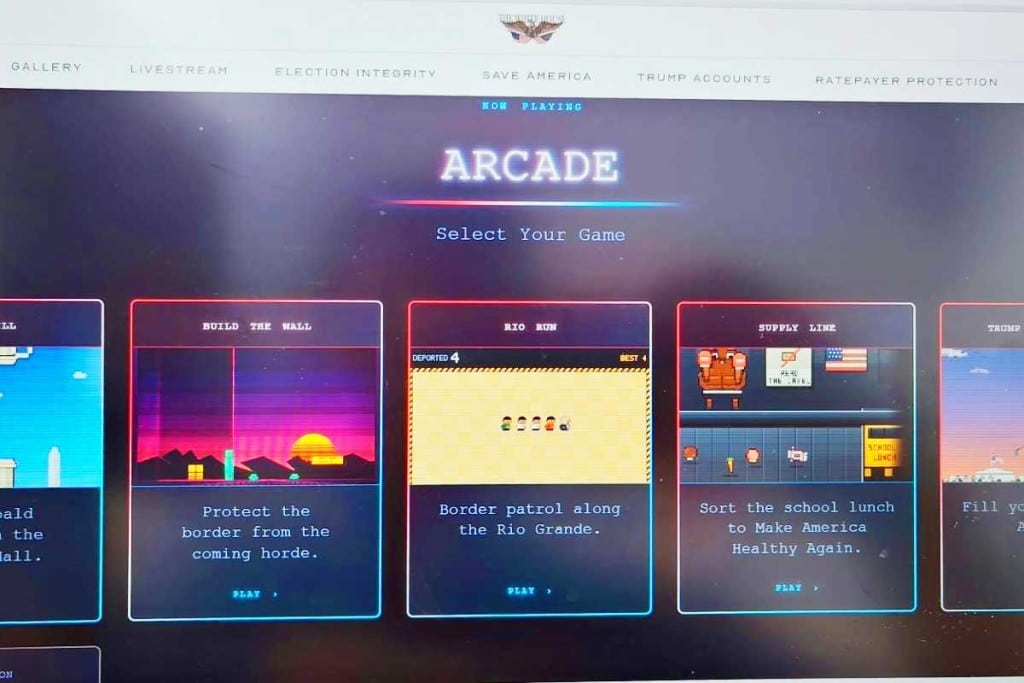 Casa Blanca crea un portal de videojuegos sobre la deportación de migrantes