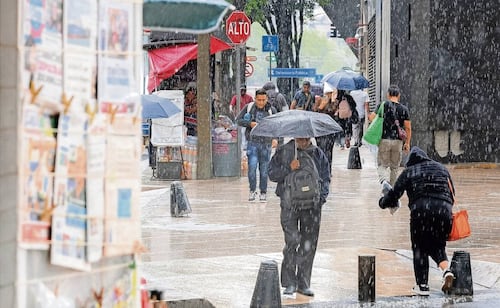 CDMX se encuentra en alerta amarilla por fuertes lluvias; se espera caída de granizo