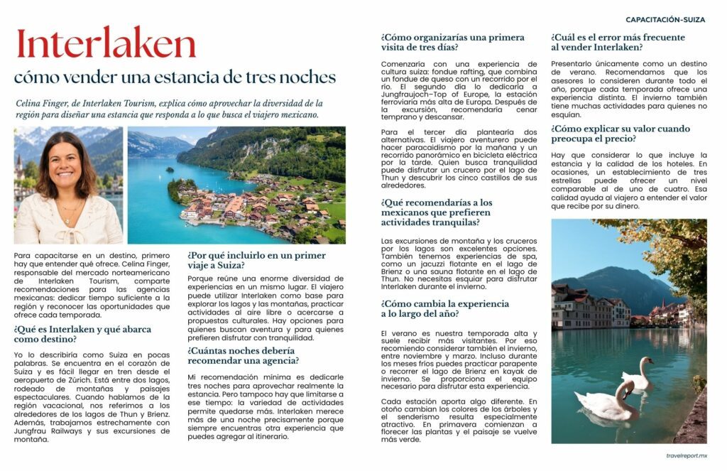Celina Finger: Interlaken Como vender una estancia