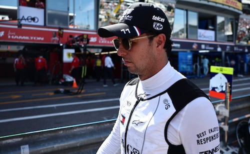 Checo Pérez quedó eliminado en primera ronda de la calificación del GP de Azerbaiyán; "Esperábamos más"