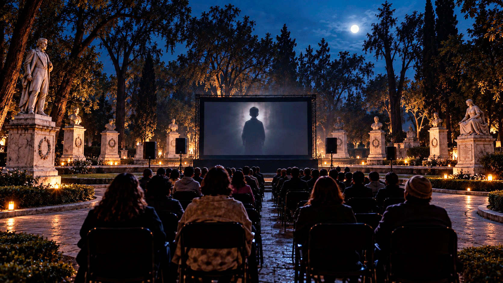 Cine de terror en un panteón: ‘El Exorcista’, ‘El Resplandor’ y más películas